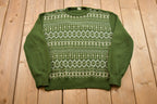 Vintage 1990s Abstract Knitted Sweater