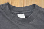 Vintage 1991 Hank Williams Jr Fan Club Pure Hank Tour Graphic T-Shirt