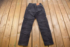 Vintage 1990s Levi's 550 Red Tab Black Jeans Size 26 x 30