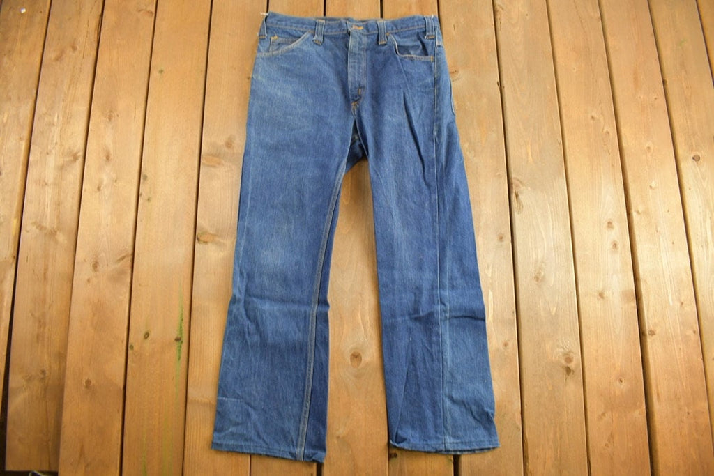 Vintage 1970s GWG Western Style Boot Jeans Size 34 x 38.5