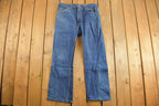 Vintage 1970s GWG Western Style Boot Jeans Size 34 x 38.5