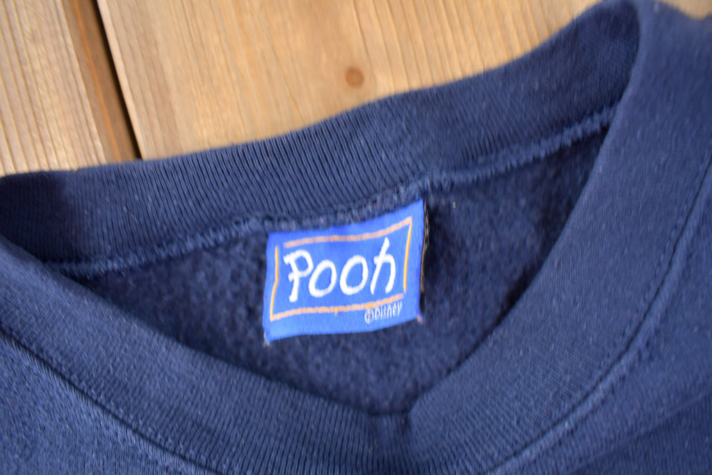 Vintage 1990s Winnie The Pooh Embroidered Disney Crewneck Size 2XL