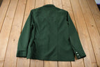 Vintage 1970s Lee Western Style Pearl Snap Button Up Shirt Made in USA Size L