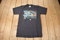 Vintage 1990s Racers Edge Harley Davidson Milton Ontario Graphic T-Shirt Made In Canada