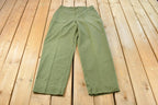 Vintage 1980s Military OG 507 Army Fatigue Pants Men's 32 x 31