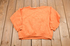Vintage 1980s Hanes Basic Raglan Crewneck Sweatshirt