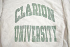 Vintage 1980s Clarion University Crewneck Made In USA