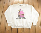 Vintage 1990s We Can Do Anything Lee Heavyweight Crewneck Sweatshirt Made In USA
