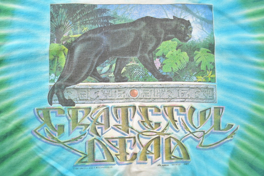 Vintage 1989 Grateful Dead Rainforest Gone in Our Lifetime Band Graphic