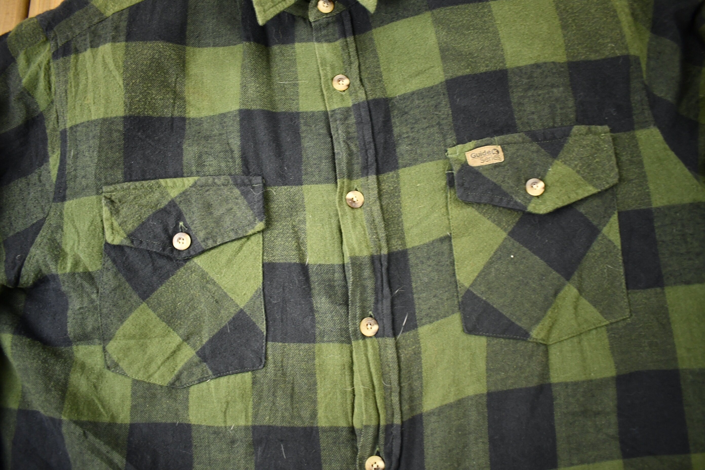 Vintage 1990s Guide Series Insulated Button Up Shirt