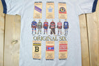 Vintage 1990s Original Six NHL Hockey Classic Dead Stock Graphic T-Shirt