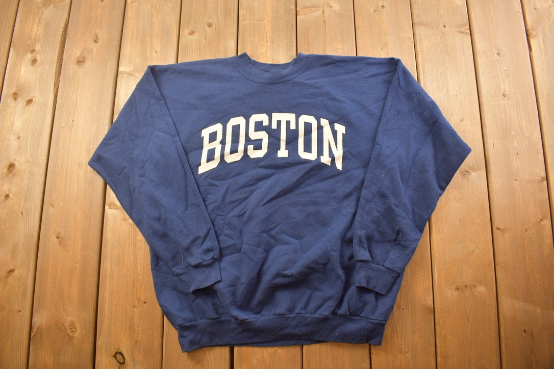 Vintage 1990s Boston Collegiate Crewneck
