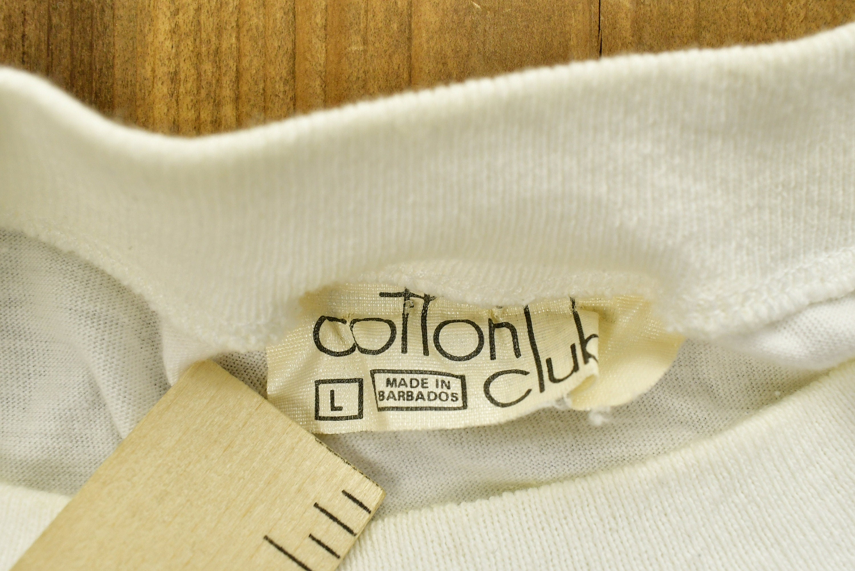 Vintage 1990s Cotton Club Surf Team Barbados T-Shirt