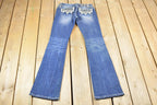 Vintage Y2K Miss Me Bedazzled Low Rise Jeans Size 26x31