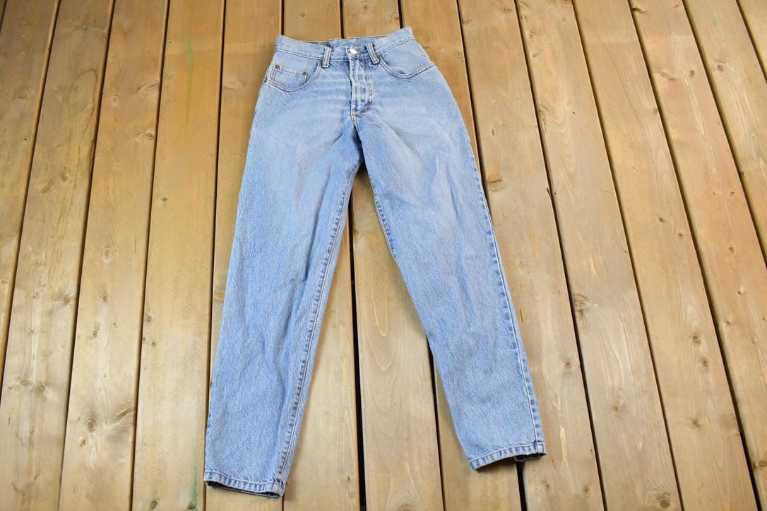 Vintage 1990s Lucky Brand Dungarees Denim Jeans Size 25 x 29