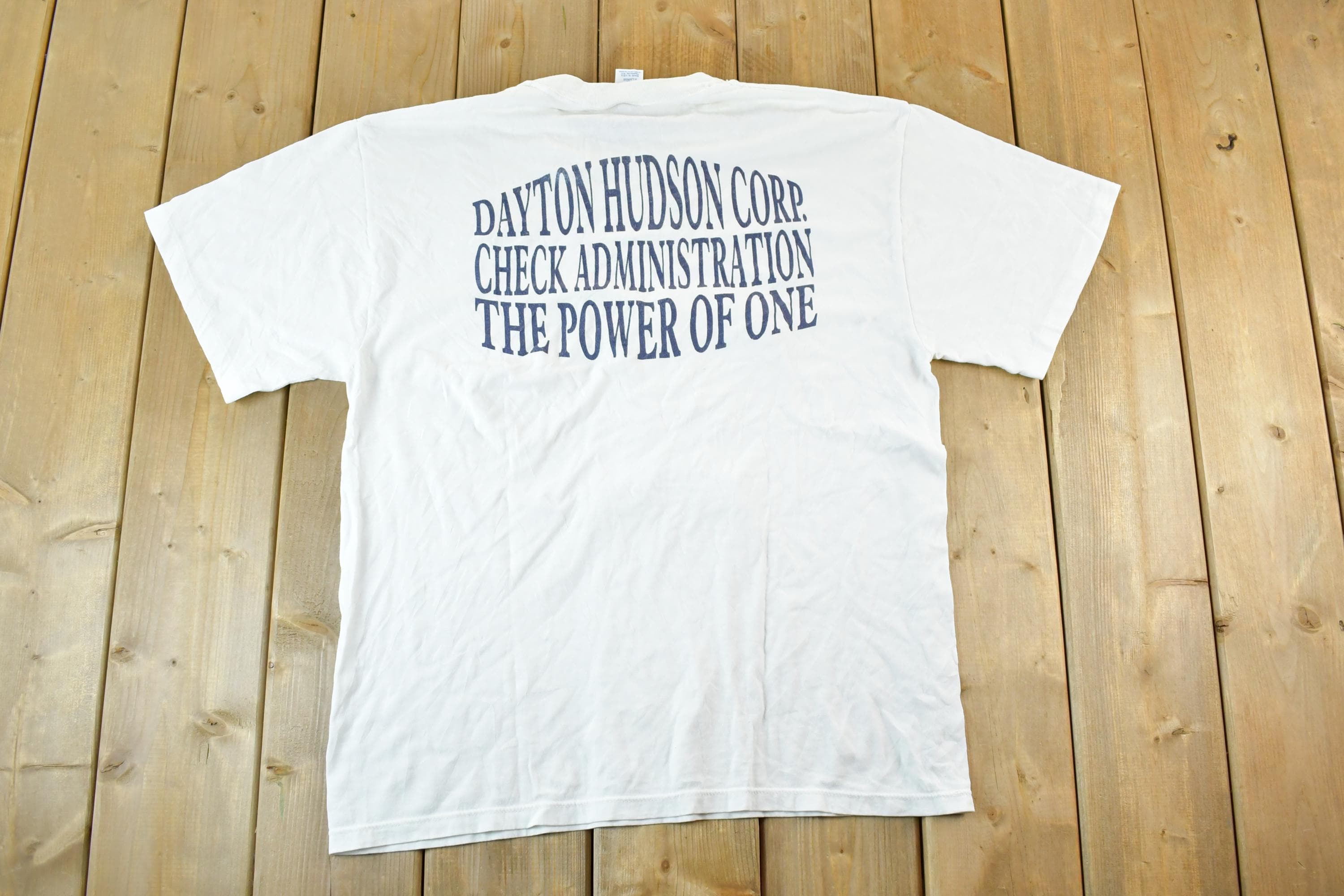 Vintage 1990s Dayton Hudson Corp Souvenir T-Shirt Mens L