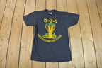 Vintage 1980s C-5-1 Death & Destruction Single Stitch Graphic T-Shirt