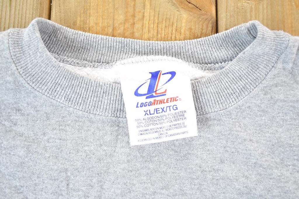 Vintage 1990s Minnesota Vikings Logo 7 NFL Crewneck Sweatshirt Mens XL
