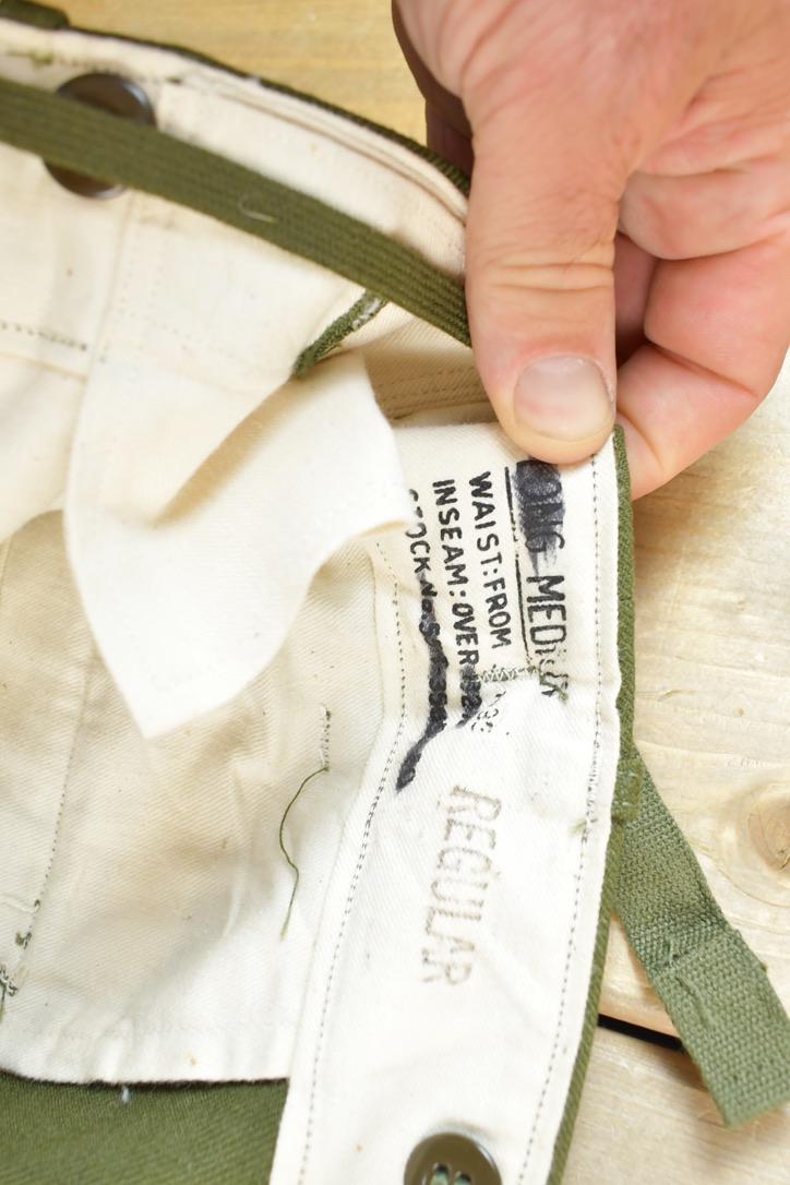 Vintage 1960s Army Pants