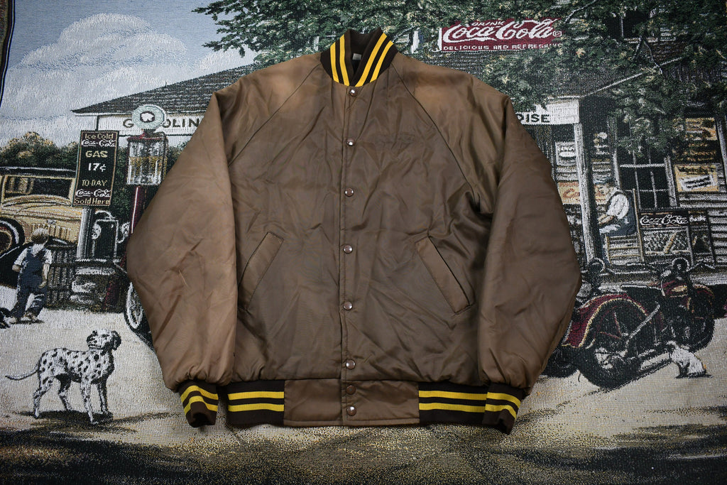 Vintage 1980s Jacket Trap Shooters Satin Bomber
