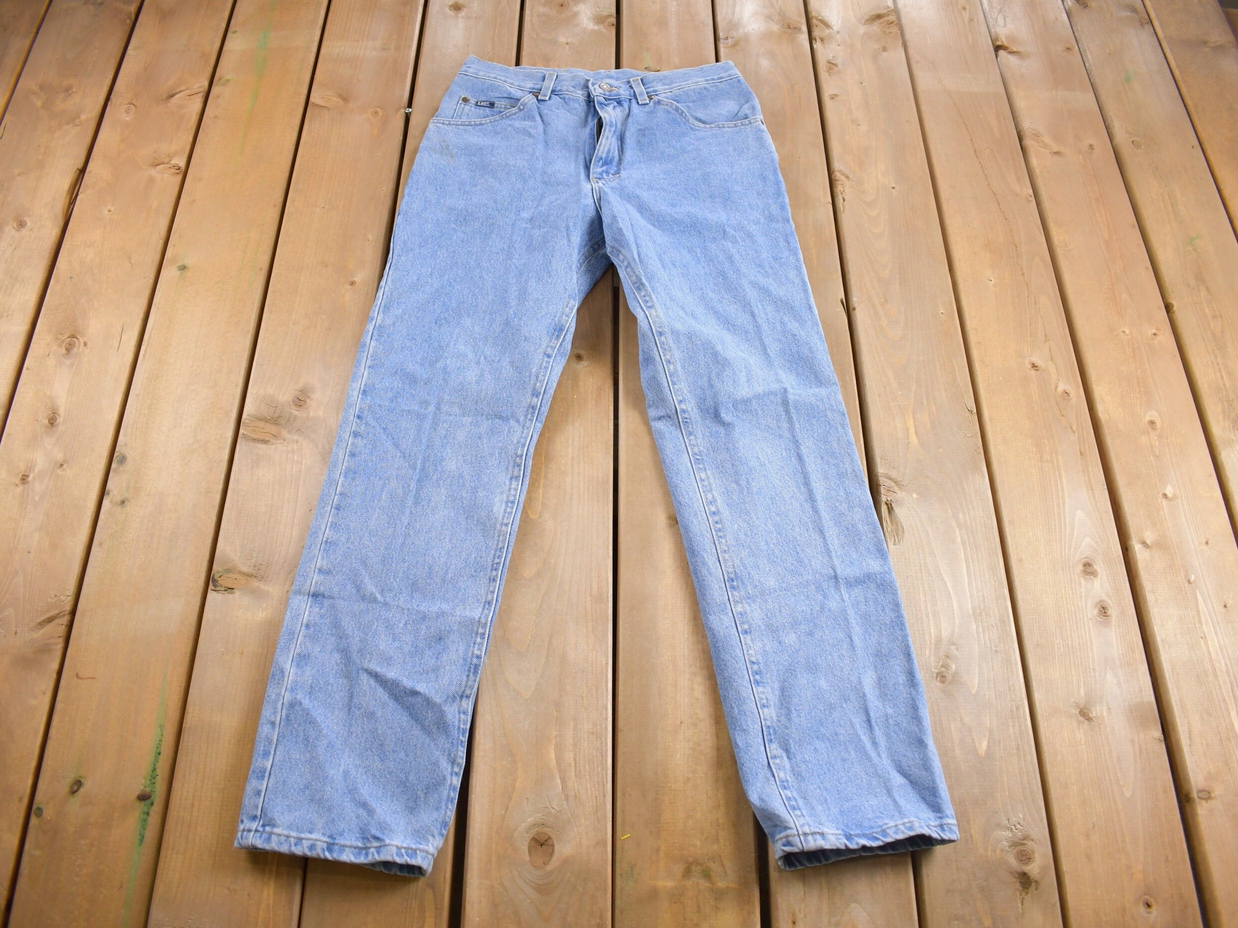 Vintage 1980s Lee Light Wash Jeans Size 31 x 30