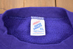 Vintage 1990s University of Michigan Marching Unit Collegiate Crewneck  Sweatshirt  Embroidered  NCAA Sweatshirt  Sportswear  Plaid