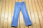 Vintage 1970s Lee Denim Jeans Size 34 x 32 Made In USA