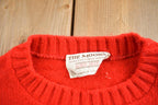 Vintage 1980s The Moors Lord Jeff Knit Crewneck Sweater Made In USA