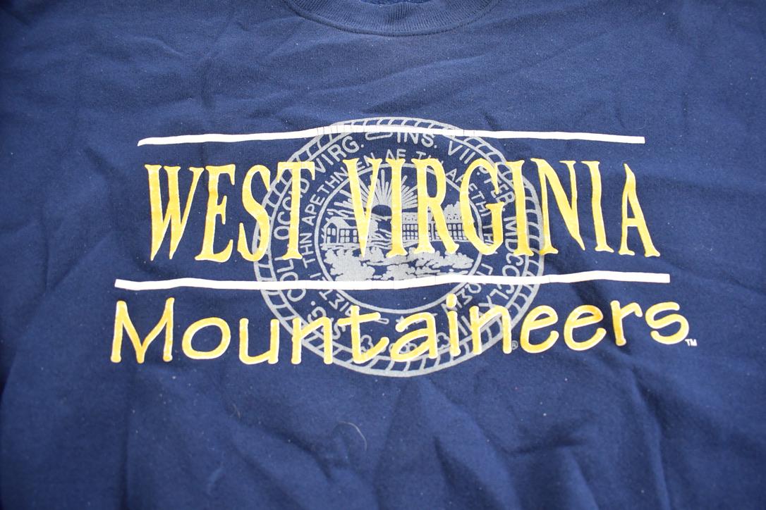 Vintage 1990s West Virginia Mountaineers Crewneck Made In USA