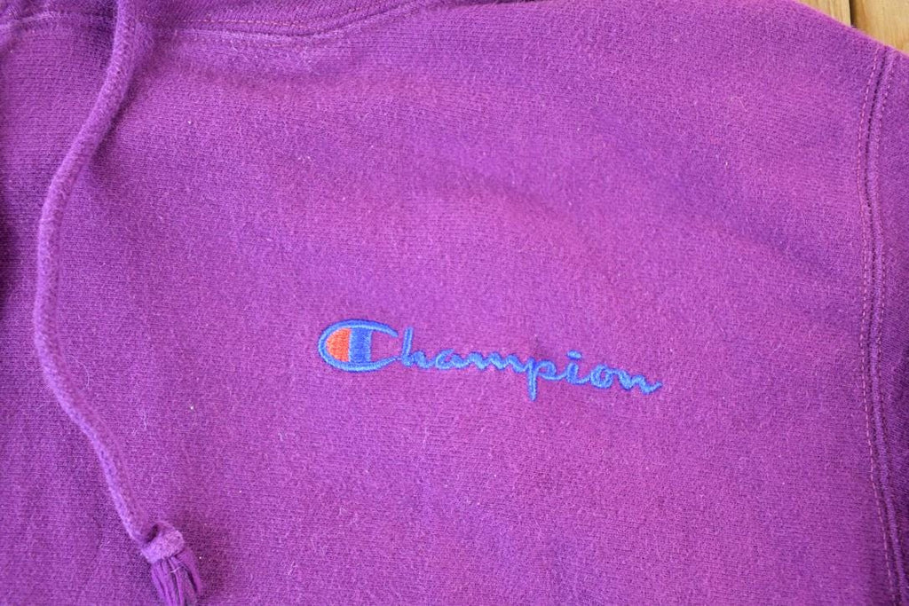 Vintage 1990s Champion Reverse Weave Hooded Sweatshirt