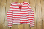 Vintage 1990s Striped Crewneck Sweatshirt