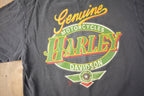 Vintage 1990s Ramsay's Harley Davidson Sydney Nova-Scotia Single Stitch Graphic T-Shirt Made In USA