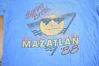 Vintage 1988 Mazatlan College Tours Souvenir T Shirt
