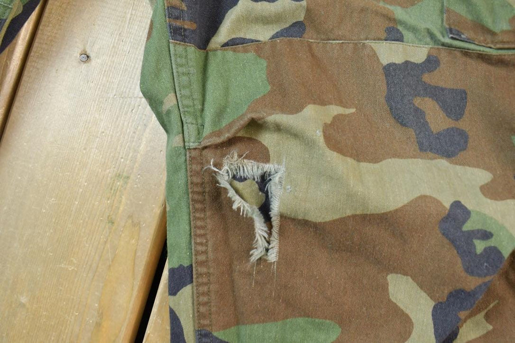 Vintage 1990s Army Camouflage Cargo Pants Size XL