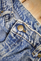 Vintage 1990s Lee Acid Wash Denim Jeans Size 36 x 27