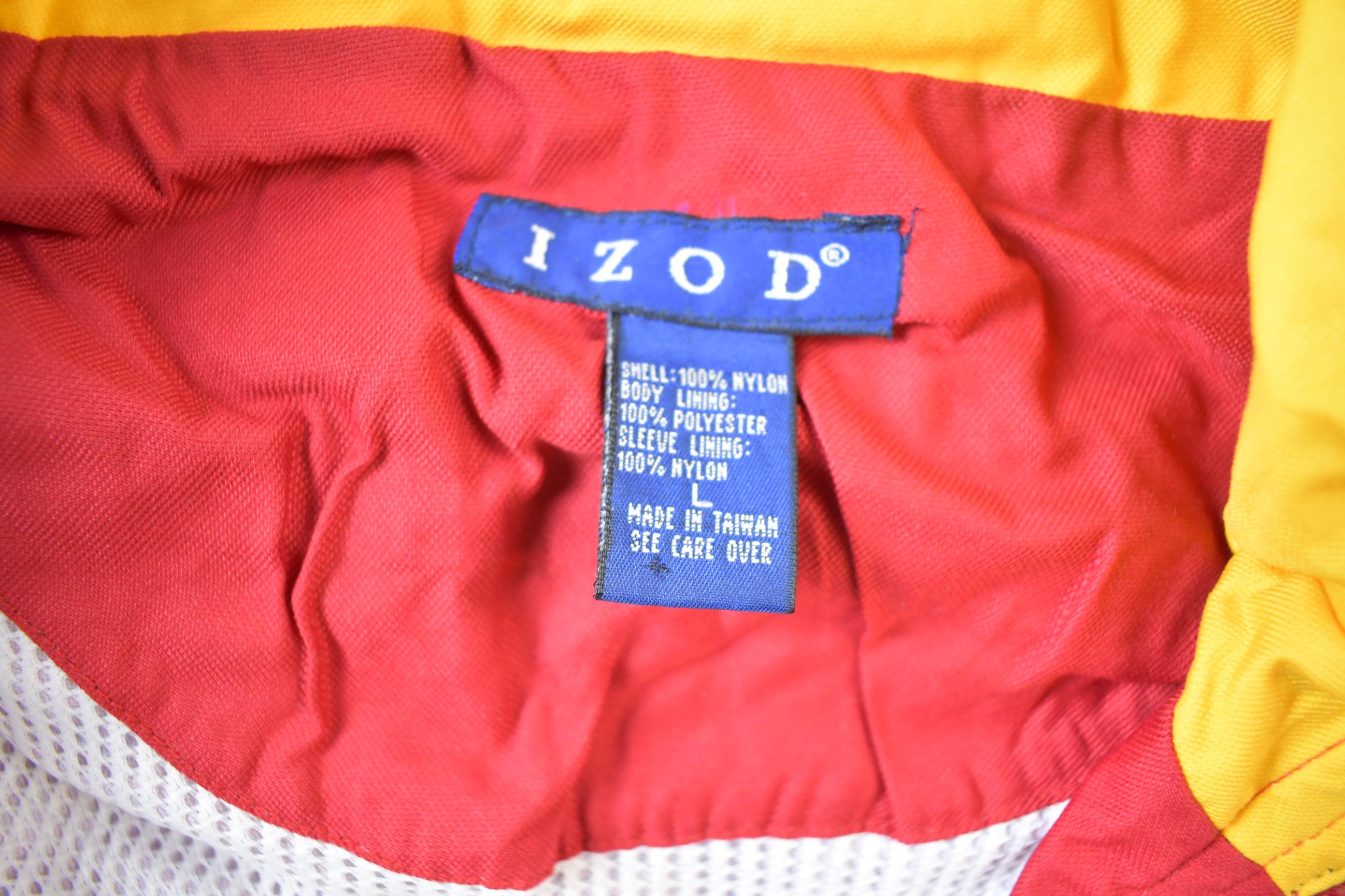 Vintage 1990s Izoid Off Shore Racing Nautical Light Jacket Windbreaker