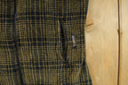 Vintage 1990s Plaid Full Zip Vest Jacket Women's Medium