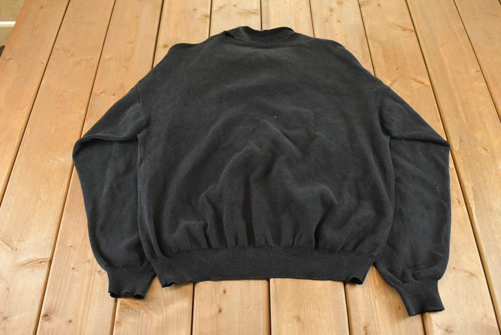 Vintage 1990s Gap Knit Rugby Sweater Men's XL