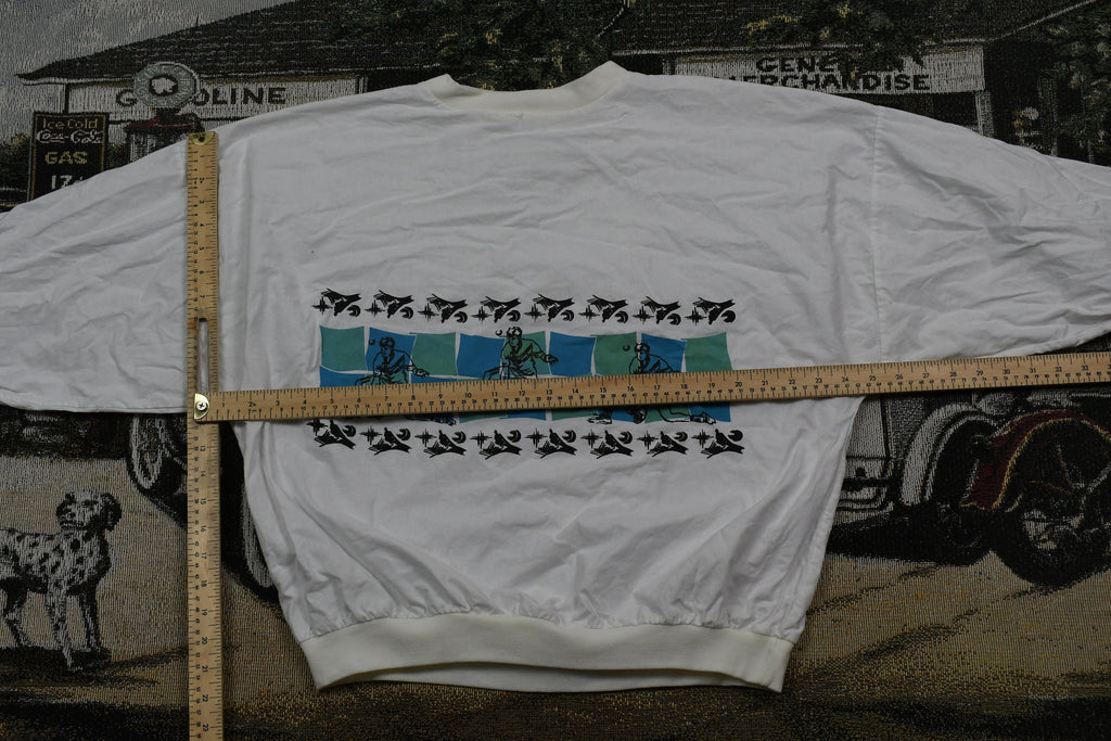 Vintage 1990s Long Sleeve Graphic T Shirt
