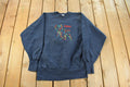 Vintage 1990s American Hearing Impaired Hockey Association AHIHA Champion Reverse Weave Sweatshirt Men's Large