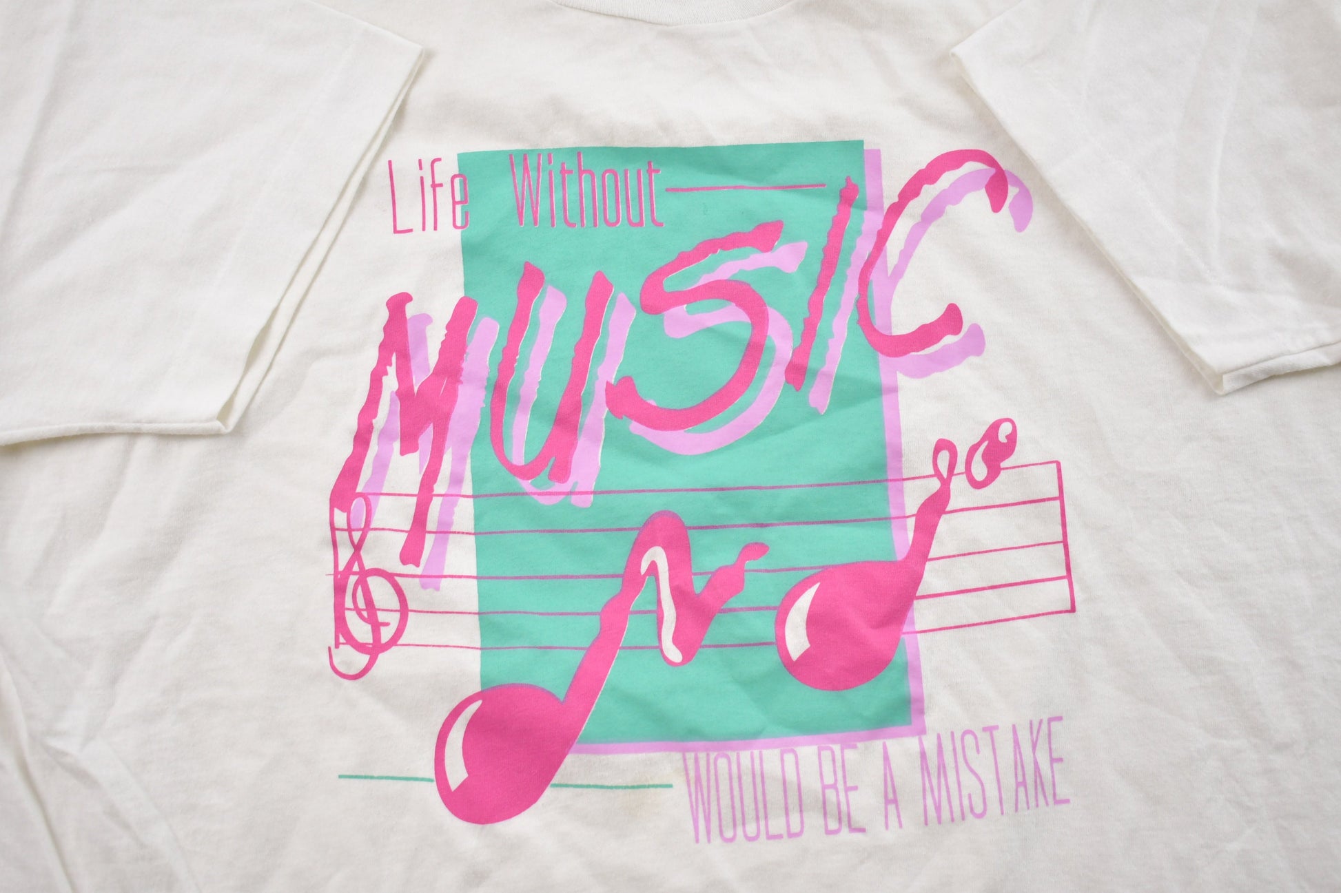 Vintage 1990s Music T-Shirt / Graphic / 80s / 90s / Streetwear / Retro Style / Single Stitch / Made In USA