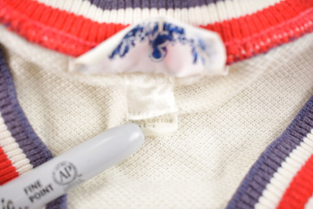 Vintage 1990s Bobbie Brooks Sweater Vest / Vintage Vest / Bobbie Brooks Vintage / Vintage Vest / Minimal Style / Striped Vest / Made In USA