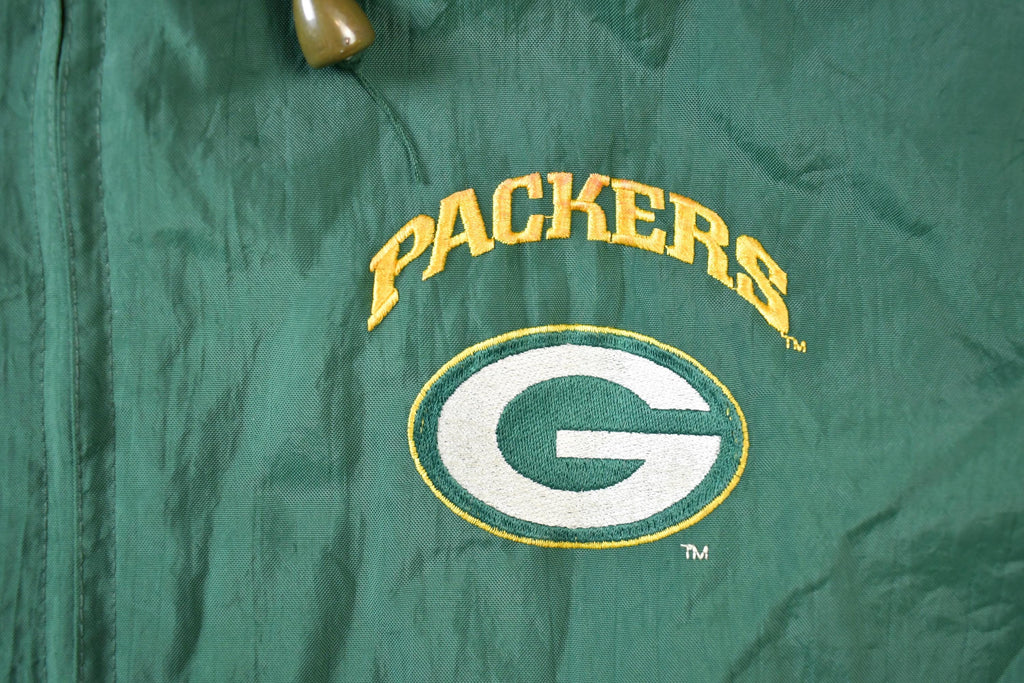 Vintage 1990s Green Bay Packers Reversible NFL Football Jacket