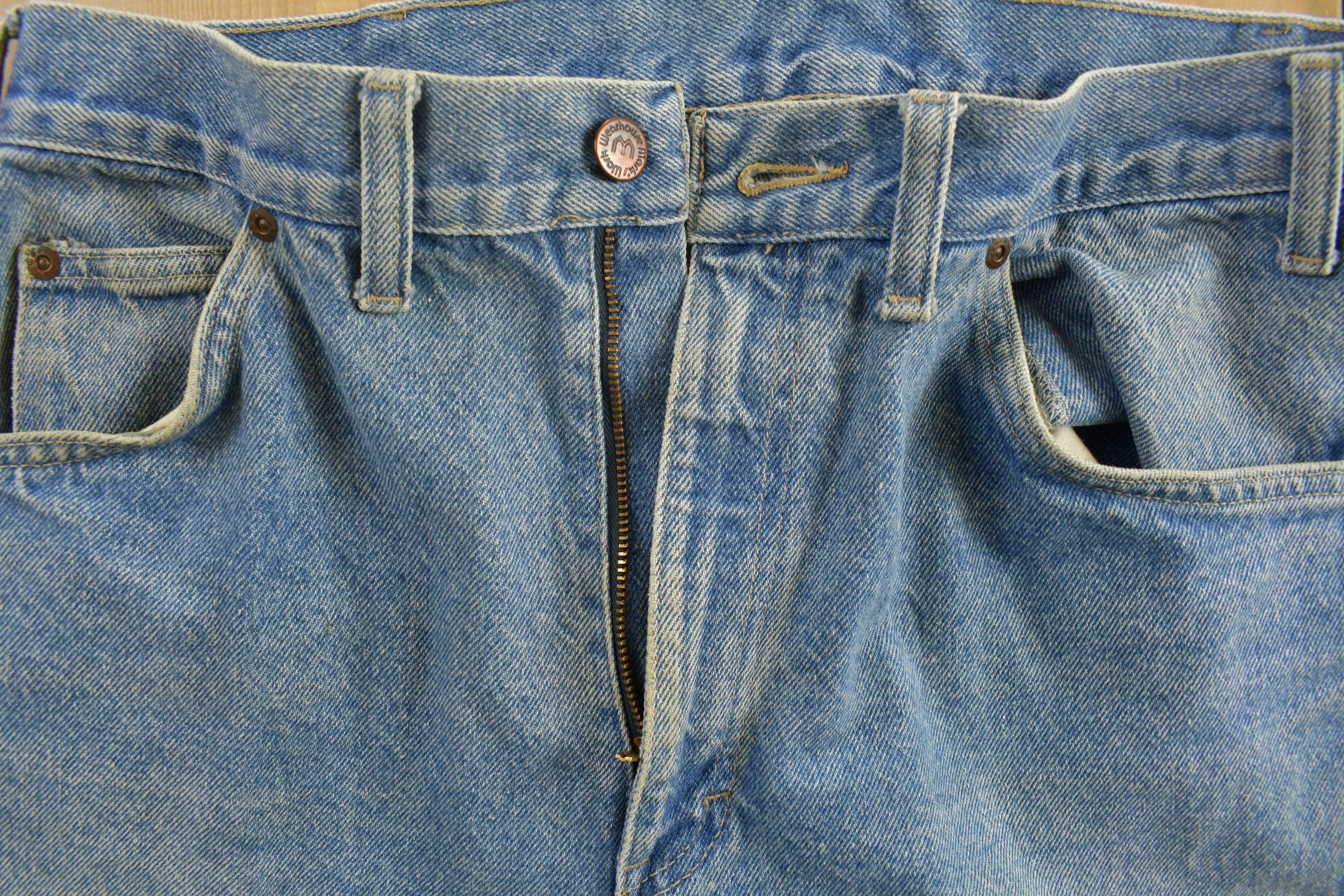 Vintage 1990s Blue Medium Wash Denim Jeans