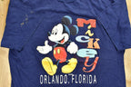 Vintage 1990s Mickey Mouse Orlando Florida T-Shirt / Mickey Unlimited / Souvenir T Shirt / American Streetwear / Vintage Disney