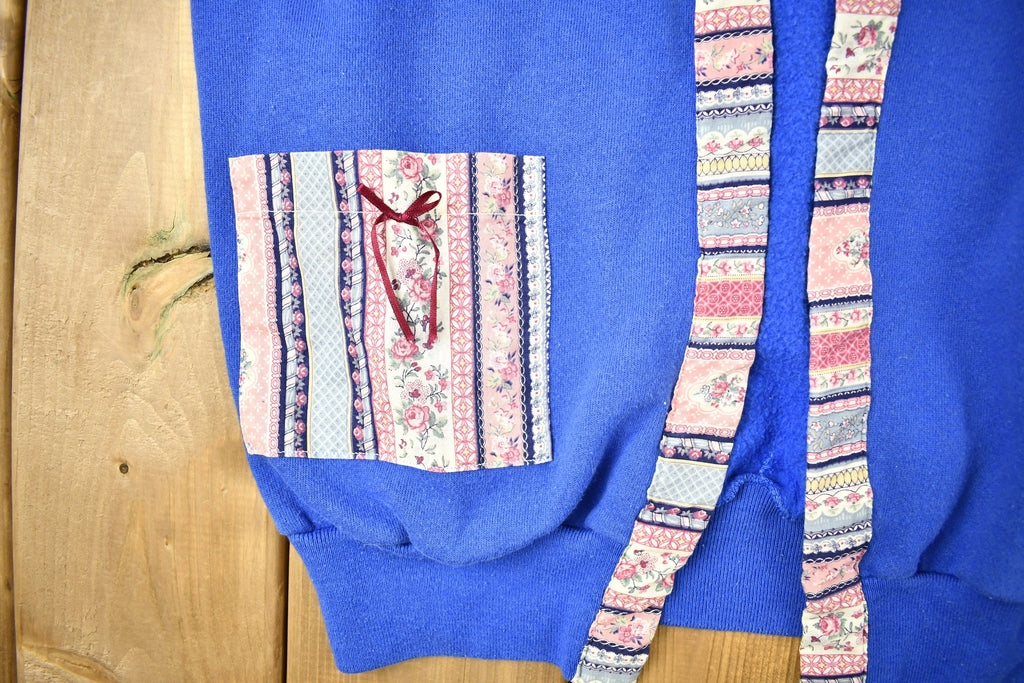 Vintage 1990s Panill Heart Theme Shall Cardigan Sweater