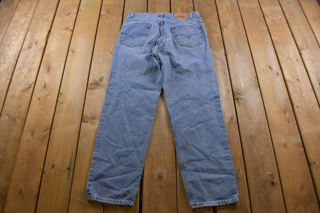Vintage 1990s Levi's 550 Red Tab Jeans Size 34 x 30