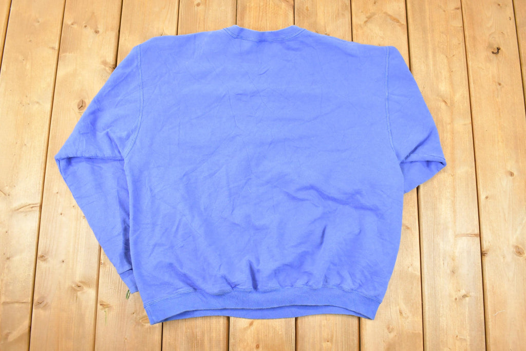 Vintage 1990s FOTL Premium Heavyweight Blank Crewneck Sweatshirt Men's L
