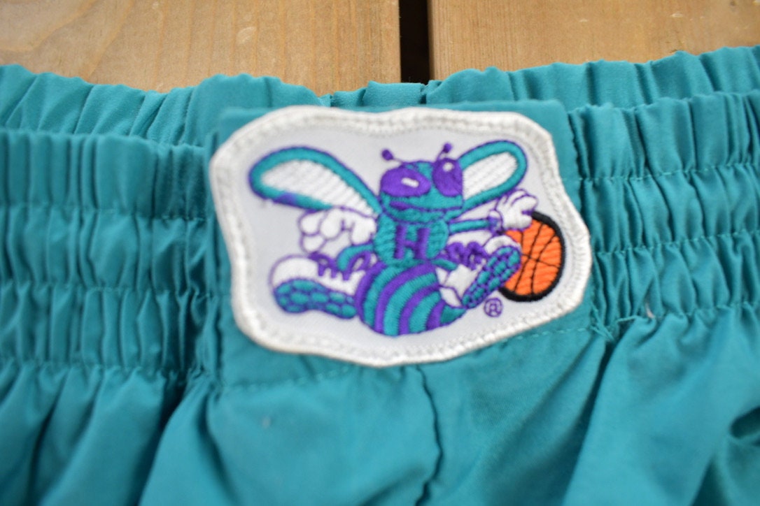 Vintage 1990s Charlotte Hornets Breakaway Track Pants