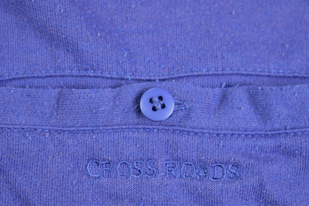 Vintage 1990's Short Sleeve Collared Porshca Sweatshirt